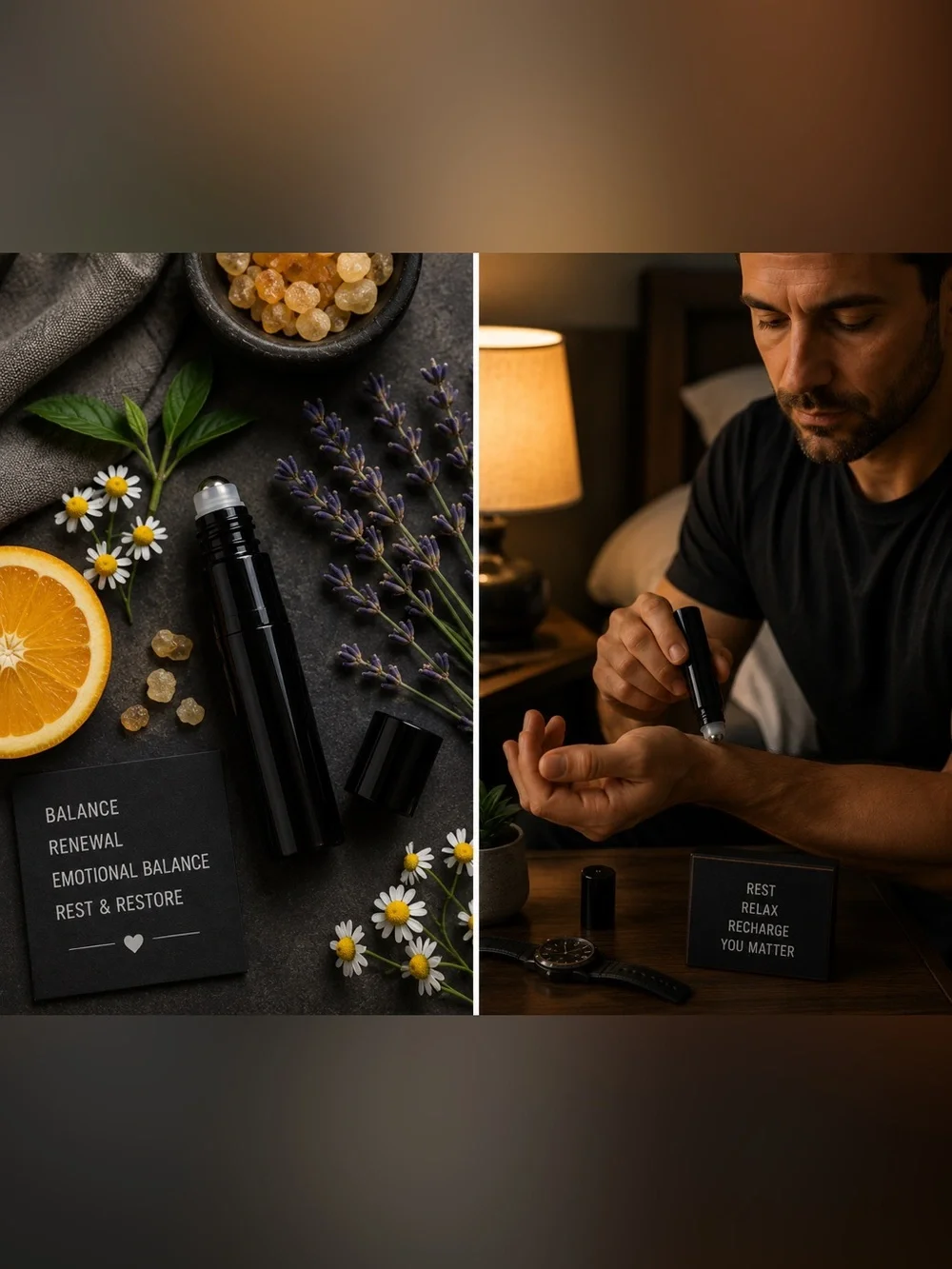 Choose 1 Custom Men’s Wellness Roller | Young Living Blend ⭐